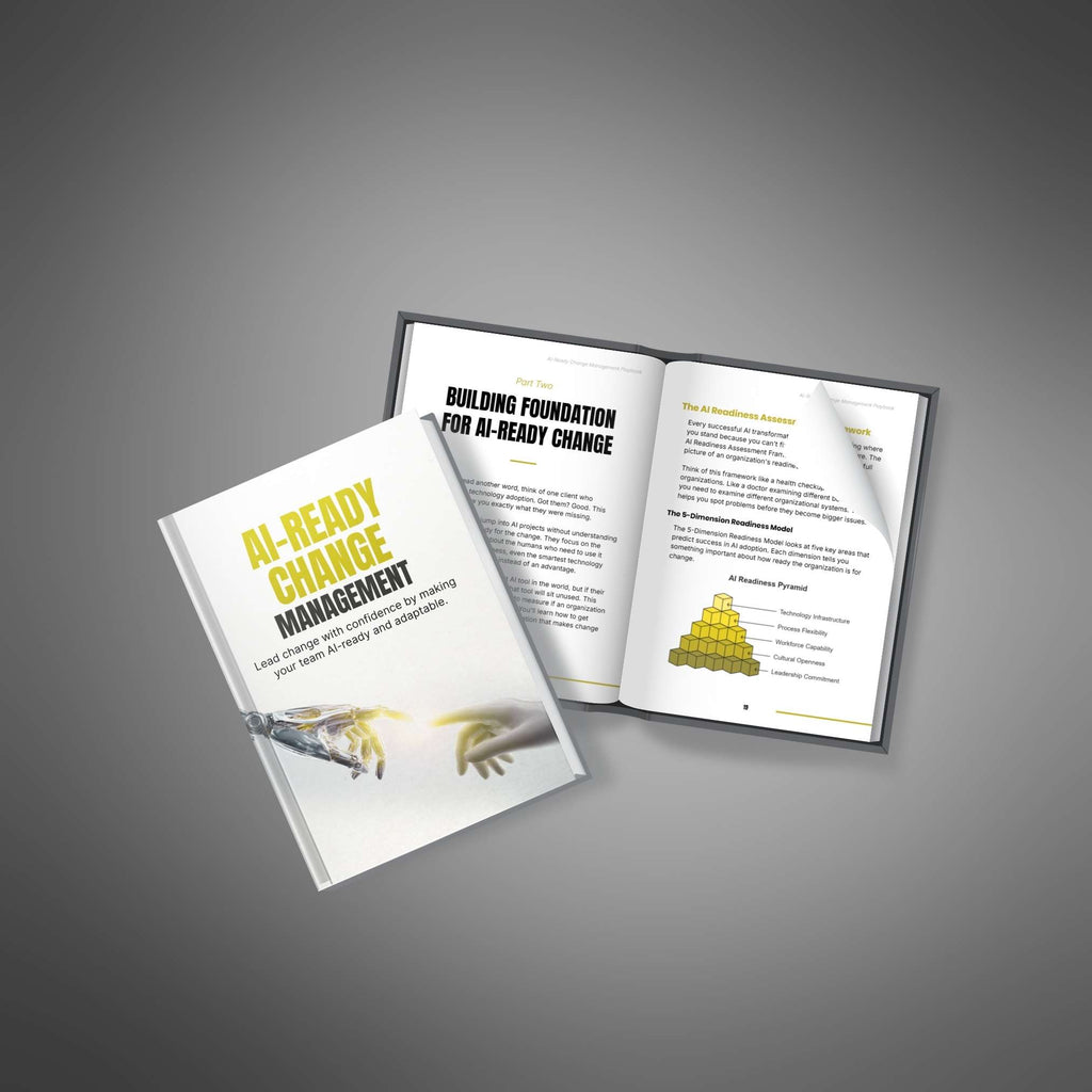 AI-Ready Change Management Playbook(Instant Download) eBook
