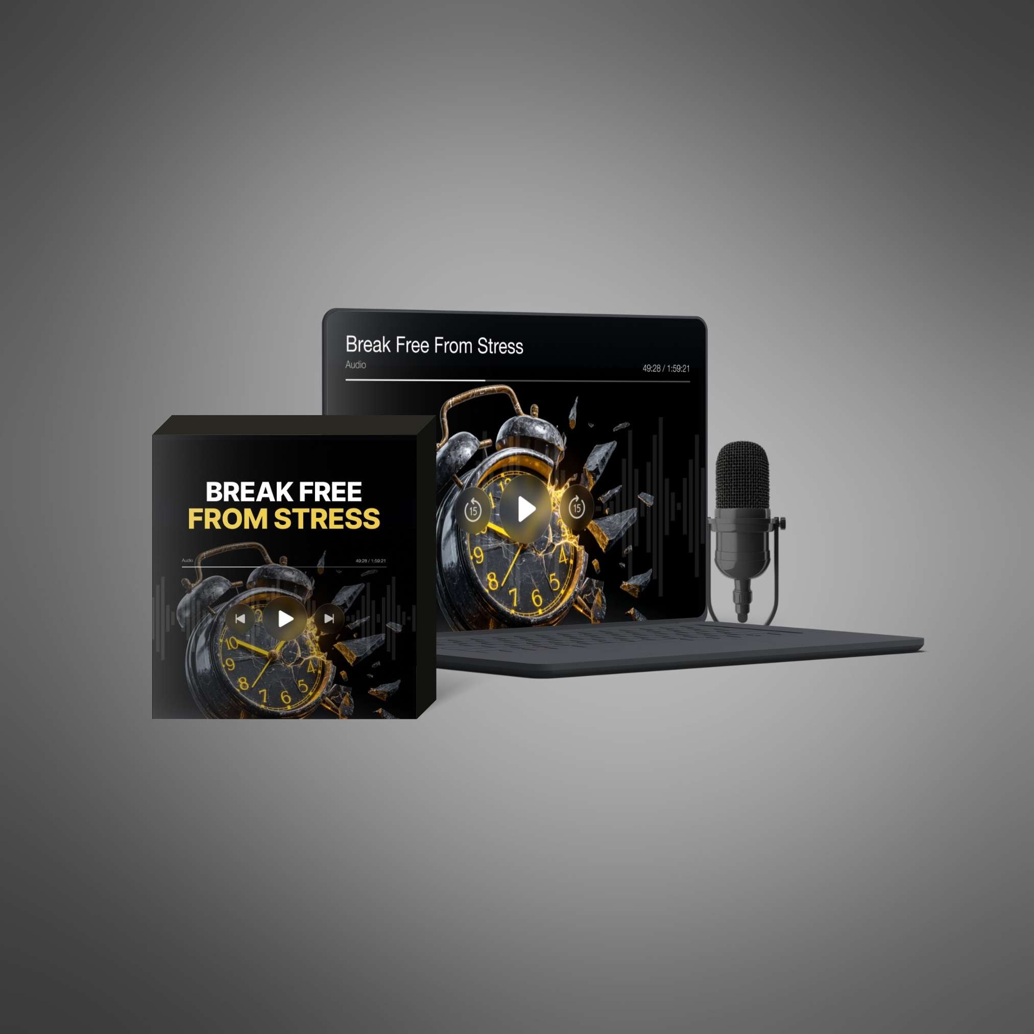 BREAK FREE FROM STRESS ( Instant Download) Audio Podcast