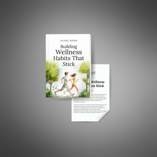 Building Wellness Habits That Stick (Instant Download) eBook