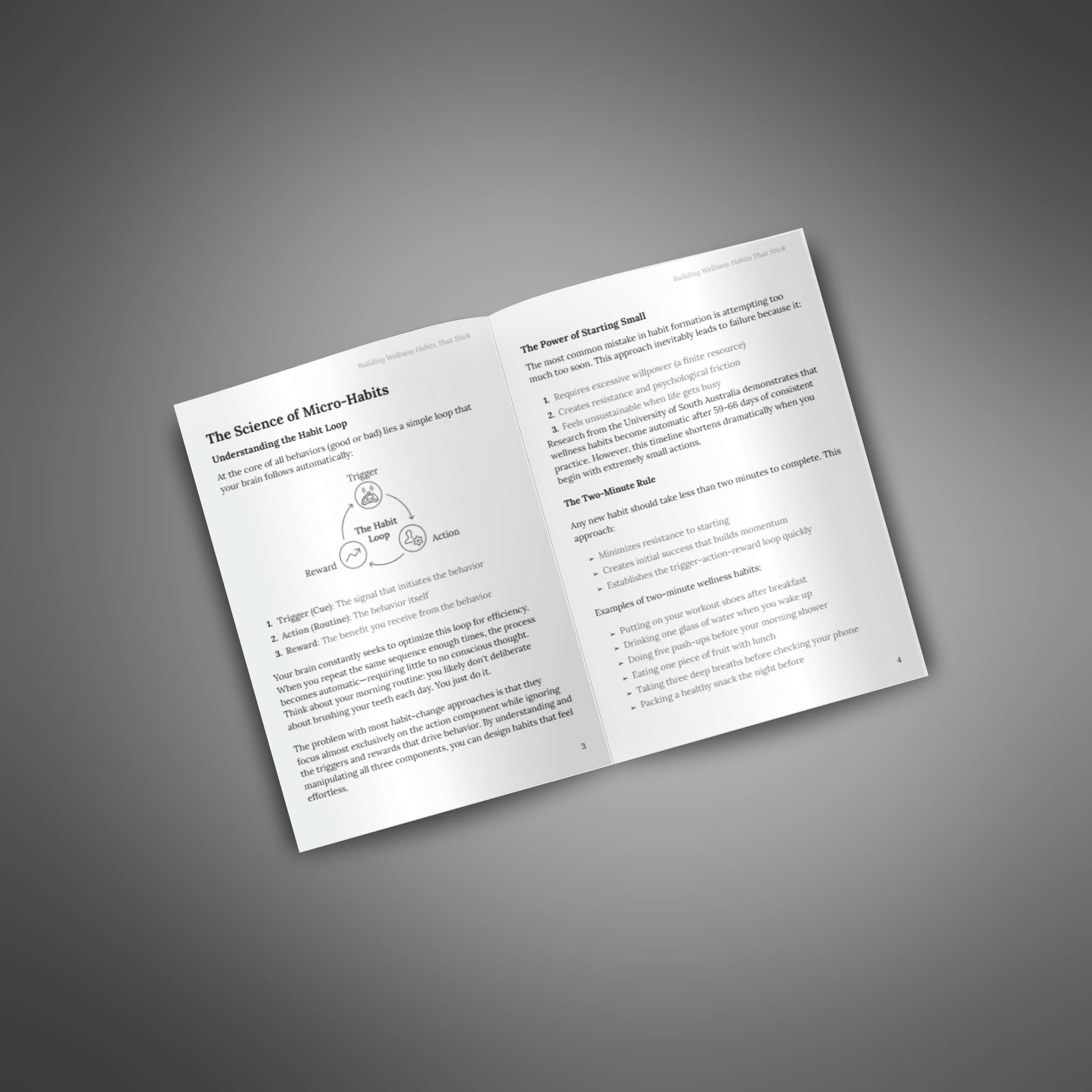 Building Wellness Habits That Stick (Instant Download) eBook