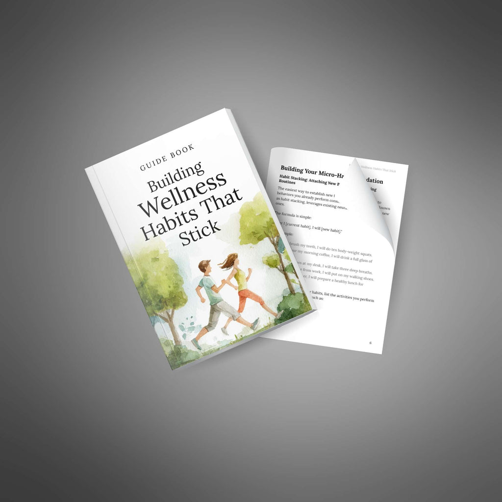 Building Wellness Habits That Stick (Instant Download) eBook