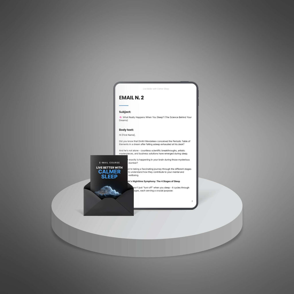 Live Better with Calmer Sleep mini Course (INSTANT DOWNLOAD)