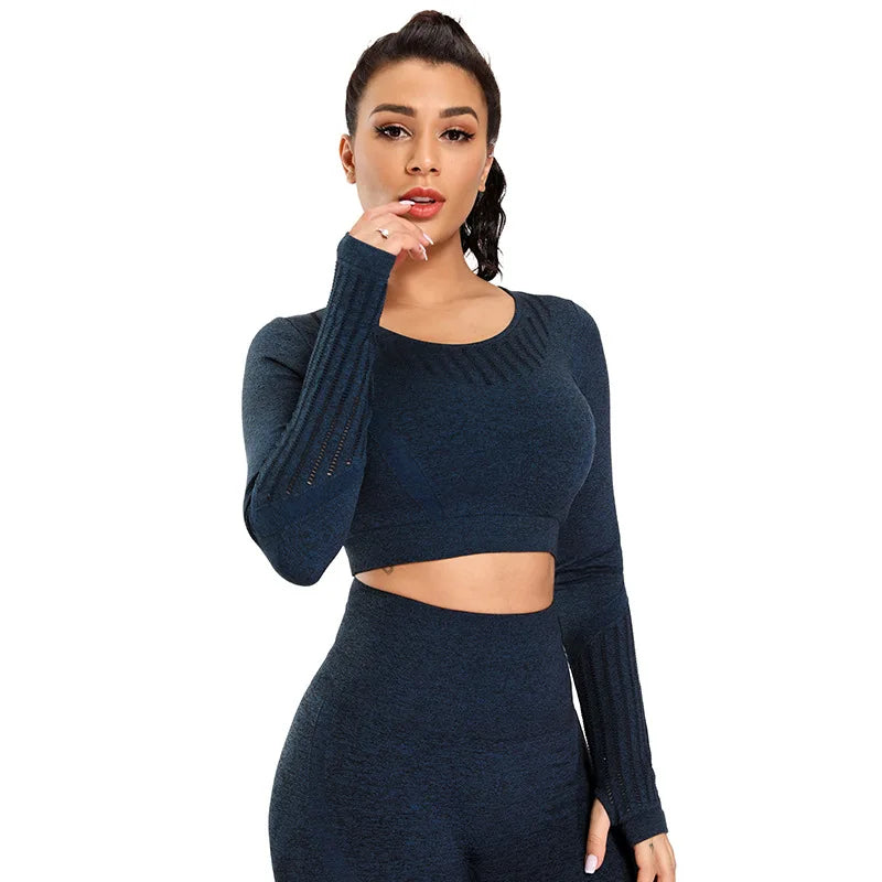 Women's 2pc High Waist Yoga Workout Sets