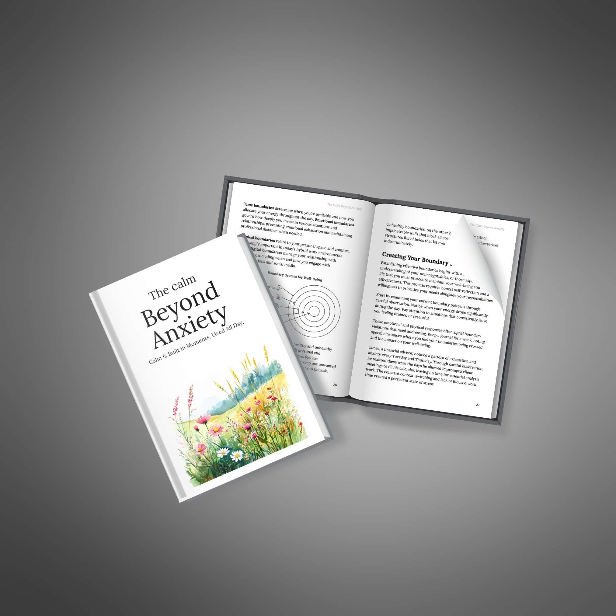 The Calm Beyond Anxiety (Instant Download) eBook